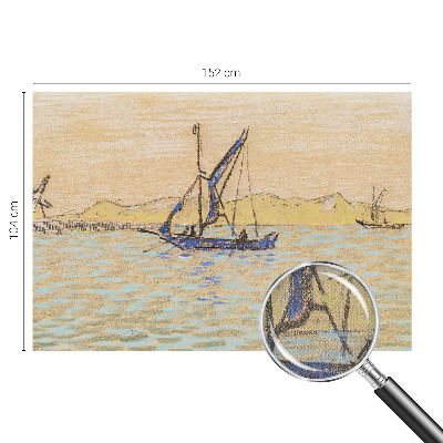 3D fototapet Fredens hav