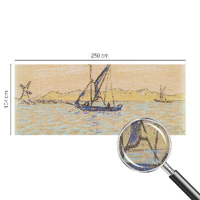 3D fototapet Fredens hav