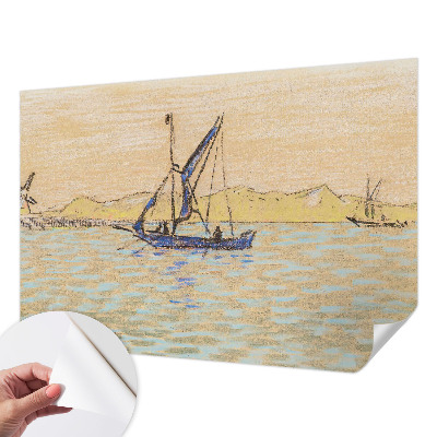 3D fototapet Fredens hav