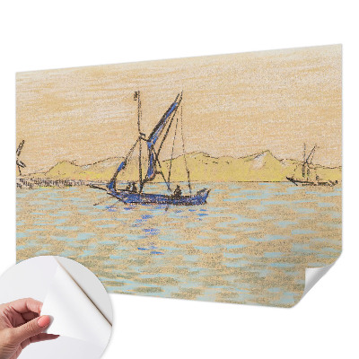 3D fototapet Fredens hav