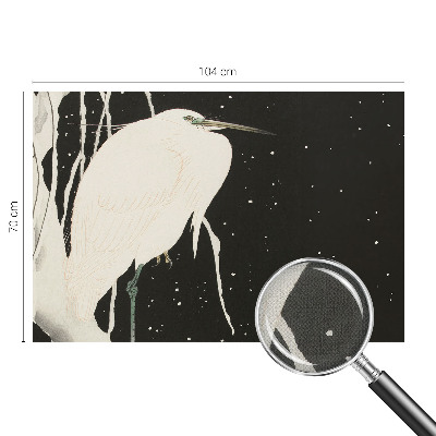 Fototapet för barn Vinterfågel