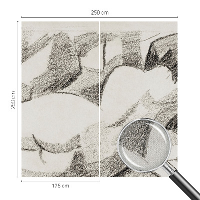 Självhäftande fotovägg En lögnaktig figur