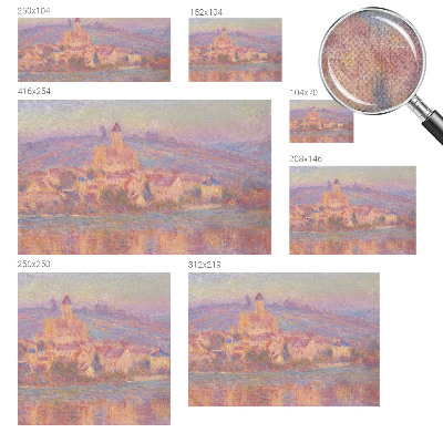 Peel and stick fototapet En charmig stad