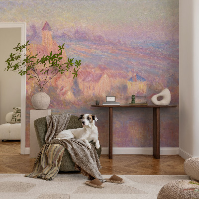 Peel and stick fototapet En charmig stad