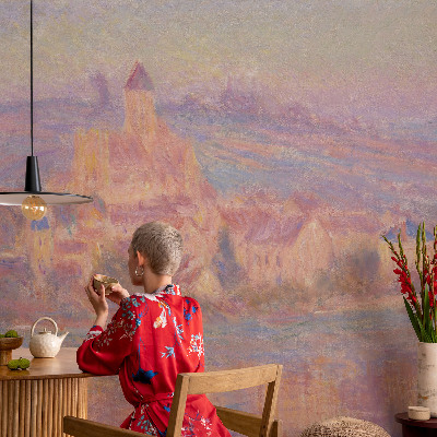 Peel and stick fototapet En charmig stad