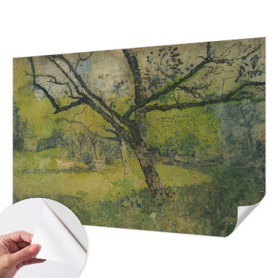 Självhäftande fototapet Grönt landskap