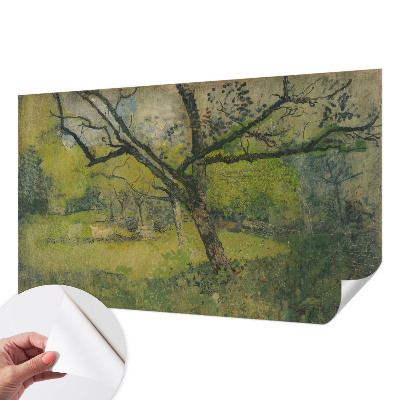 Självhäftande fototapet Grönt landskap