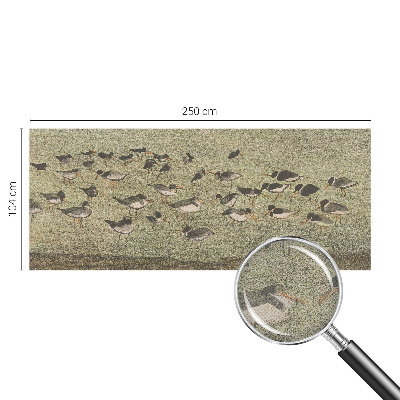 Självhäftande fotovägg Fågelns fred