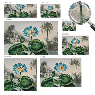 Fototapet för barn Exotiskt landskap