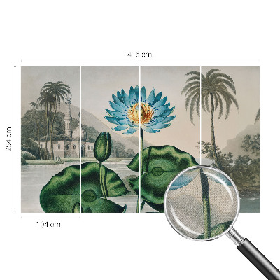 Fototapet för barn Exotiskt landskap