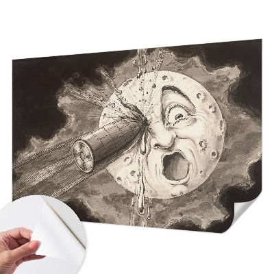 Självhäftande fotovägg Kosmisk kollision