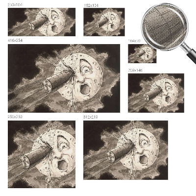 Självhäftande fotovägg Kosmisk kollision