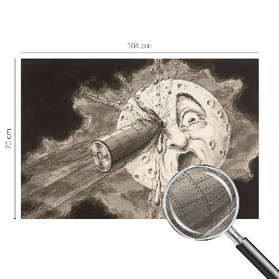 Självhäftande fotovägg Kosmisk kollision