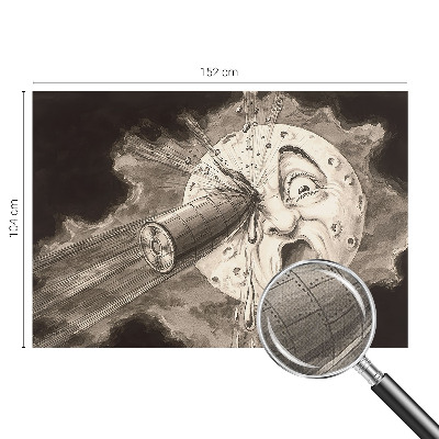 Självhäftande fotovägg Kosmisk kollision