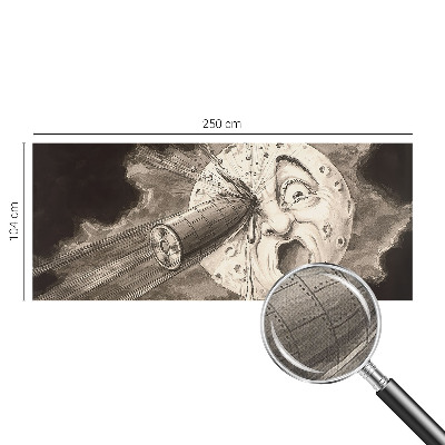 Självhäftande fotovägg Kosmisk kollision