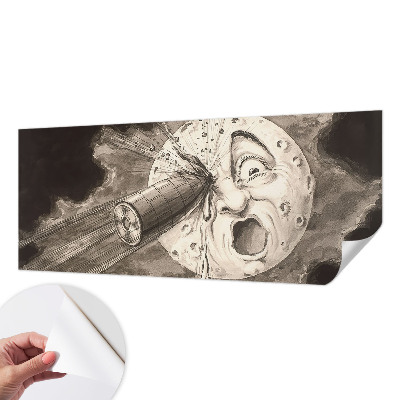 Självhäftande fotovägg Kosmisk kollision