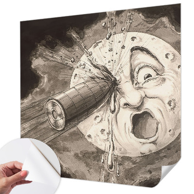 Självhäftande fotovägg Kosmisk kollision