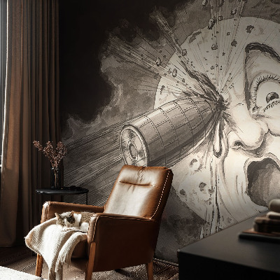 Självhäftande fotovägg Kosmisk kollision