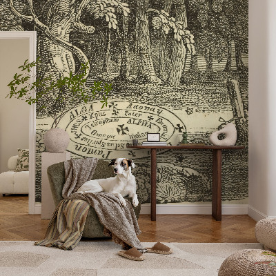 Peel and stick fototapet Magisk cirkel