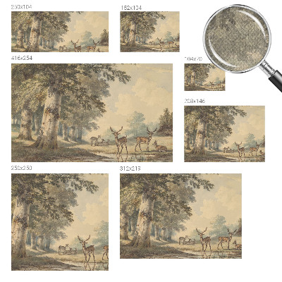 Fototapet barn Skogsfred