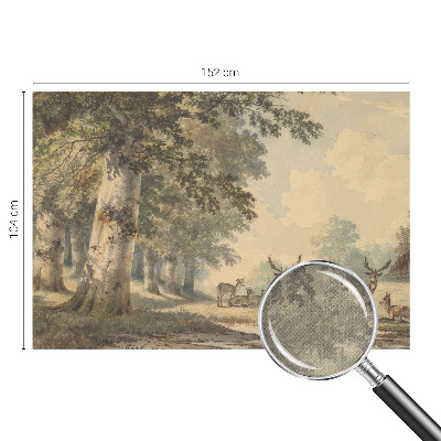 Fototapet barn Skogsfred