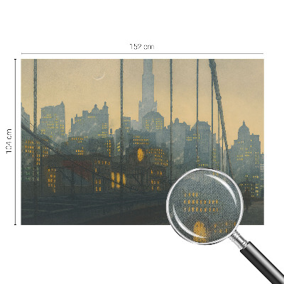 Fototapet barnrum Kvällspanorama