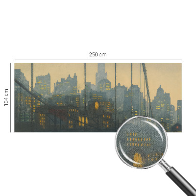 Fototapet barnrum Kvällspanorama