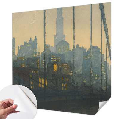 Fototapet barnrum Kvällspanorama