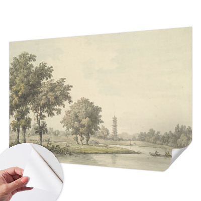 Fototapet för barn En lugn park