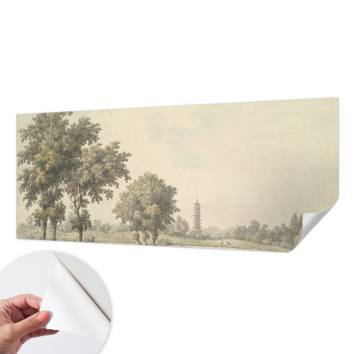 Fototapet för barn En lugn park