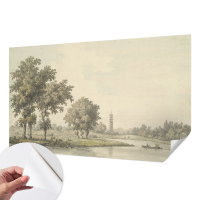 Fototapet för barn En lugn park