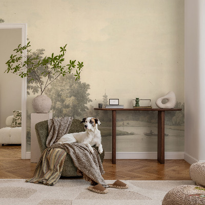 Fototapet för barn En lugn park