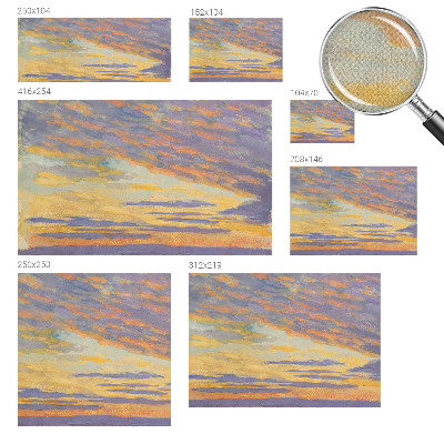 Fototapet barnrum med en pastellfärgad himmel
