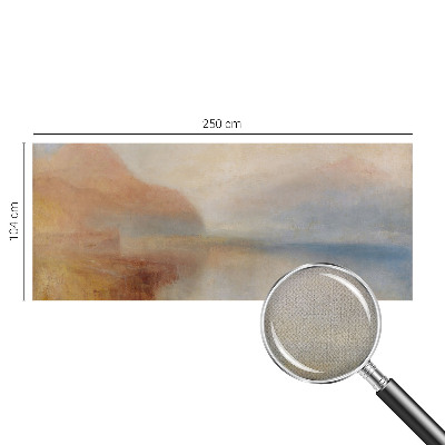 Fototapet för barn med ett eteriskt landskap