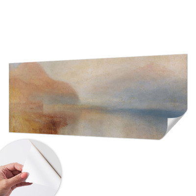 Fototapet för barn med ett eteriskt landskap