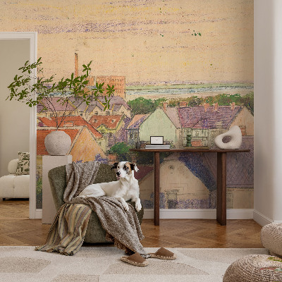 Självhäftande fotovägg Urbana tak