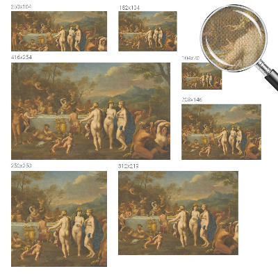 Fototapet barn Forntida fest