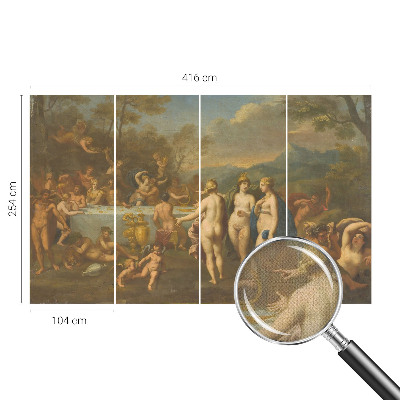 Fototapet barn Forntida fest