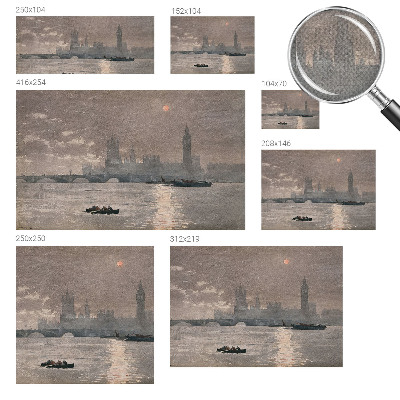 Peel and stick fototapet Nattpanorama