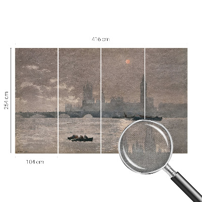 Peel and stick fototapet Nattpanorama