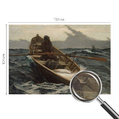 Fototapet barn Fiskare till sjöss