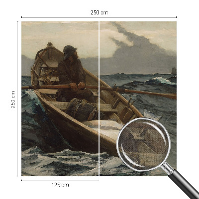 Fototapet barn Fiskare till sjöss