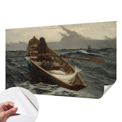 Fototapet barn Fiskare till sjöss