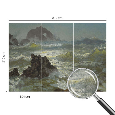 Fototapet barnrum Stormigt hav