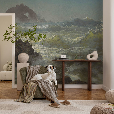 Fototapet barnrum Stormigt hav