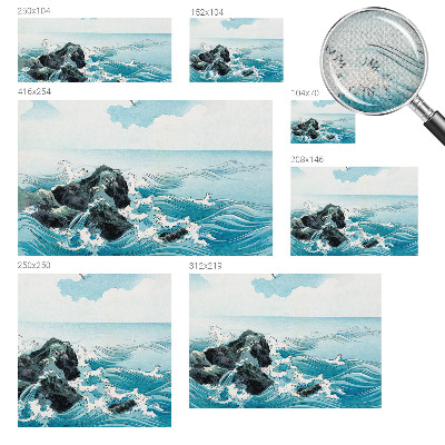 Fototapet för barn med motiv av havet