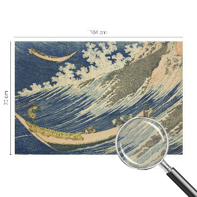 Självhäftande fototapet Havsvågor