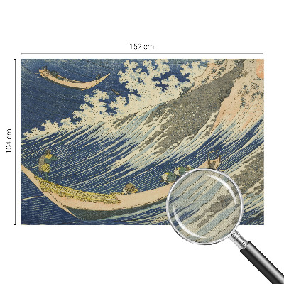 Självhäftande fototapet Havsvågor