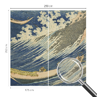 Självhäftande fototapet Havsvågor