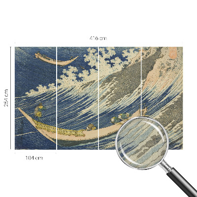 Självhäftande fototapet Havsvågor